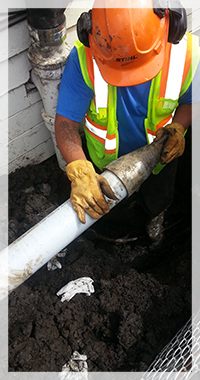 sewer line replacement